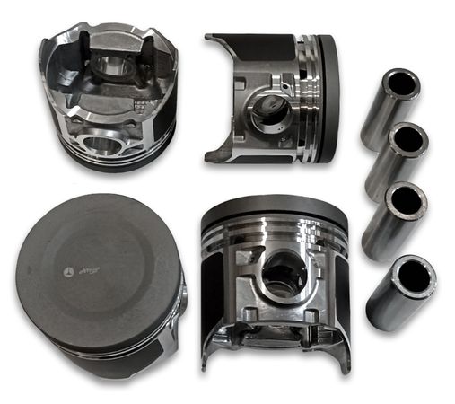 Комплект поршнів із пальцями AMP PX-LAD-4A-2803-080-A для ВАЗ 2101 / 2102 / 2105 / 2106 / 2121 (ВАЗ-21011) [21011-1004015-32] - Фото 1