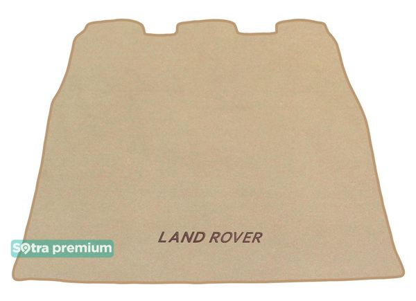 Двошарові килимки Sotra Premium Beige для Land Rover Discovery (mkII)(багажник) 1998-2004 - Фото 1
