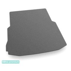 Двошарові килимки Sotra Premium Grey для Ford Explorer (mkV)(складений 3 ряд)(багажник) 2010-2019