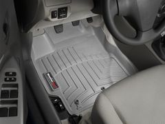 Коврики Weathertech Grey для Toyota Yaris (US)(sedan)(mkII)(with heating vens under front seats) 2005-2011 - Фото 2
