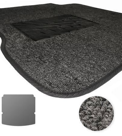 Текстильні килимки Pro-Eco Graphite для Ford Galaxy (mkIII)(7 мест)(багажник) 2015-2022 - Фото 1