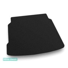 Двухслойные коврики Sotra Classic Black для Peugeot 508 (mkII)(лифтбэк)(багажник) 2018→