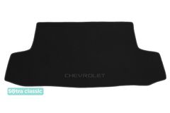 Двошарові килимки Sotra Classic Black для Chevrolet Aveo (mkI)(седан)(багажник) 2008-2011 - Фото 1