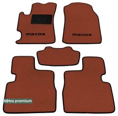 Двухслойные коврики Sotra Premium Terracotta для Mazda 6 (mkI) 2002-2007