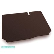 Двошарові килимки Sotra Premium Chocolate для Ford Fiesta (mkVII)(хетчбэк)(багажник) 2017→ - Фото 1