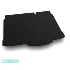 Двошарові килимки Sotra Premium Black для Opel Corsa (mkV)(E)(багажник) 2014-2019