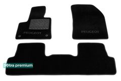 Двошарові килимки Sotra Premium Black для Peugeot 3008 (mkII) 2016→