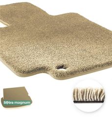 Двошарові килимки Sotra Magnum Beige для Hyundai ix55 / Veracruz (mkI)(складений 3 ряд)(багажник) 2006-2015