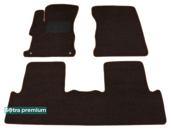 Двошарові килимки Sotra Premium Chocolate для Honda Civic (mkIX)(FB) 2011-2015 - Фото 1