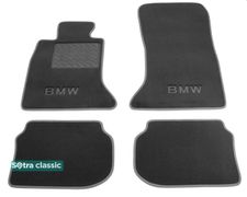 Двухслойные коврики Sotra Classic Grey для BMW 5-series (F10/F11)(задний привод) 2010-2013 / (полный привод) 2010-2016 - Фото 1