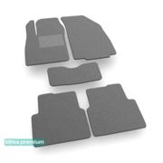 Двошарові килимки Sotra Premium Grey для Chevrolet Cobalt (mkII) 2011-2020 - Фото 1
