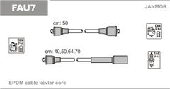 Дроти запалювання Janmor FAU7 для Fiat 124 1.2 (124 A.000) / 1.4 (124 B2.000) / 1.5 Sport