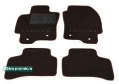 Двухслойные коврики Sotra Premium Chocolate для Jaguar X-Type (mkI)(напольная педаль газа) 2001-2009