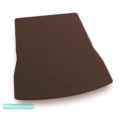Двошарові килимки Sotra Premium Chocolate для BMW 1-series (E82)(купе)(багажник) 2004-2011