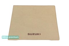 Двухслойные коврики Sotra Premium Beige для Suzuki Grand Vitara XL-7 (mkI)(багажник) 1998-2006