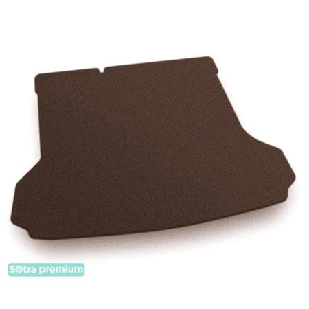 Двошарові килимки Sotra Premium Chocolate для Audi Q4 e-tron (mkI)(не Sportback)(нижній рівень)(багажник) 2021→ - Фото 1