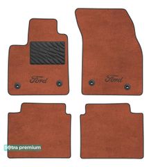 Двошарові килимки Sotra Premium Terracotta для Ford Focus (mkIV) 2018→