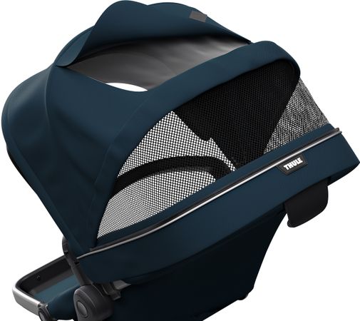 Прогулянкове крісло Thule Sleek Sibling Seat (Navy Blue) - Фото 2