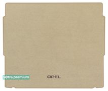 Двошарові килимки Sotra Premium Beige для Opel Grandland (mkI)(верхній рівень)(багажник) 2017→ - Фото 1