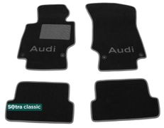Двухслойные коврики Sotra Classic Black для Audi TT/TTS/TT RS (mkII) 2006-2014 - Фото 1