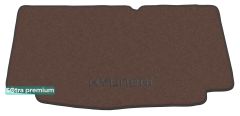 Двошарові килимки Sotra Premium Chocolate для Hyundai i10 (mkII)(багажник) 2013-2019