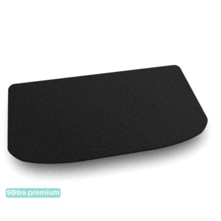 Двошарові килимки Sotra Premium Black для Skoda Citigo (mkI)(верхній рівень)(багажник) 2011-2020 - Фото 1