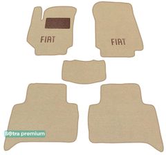 Двошарові килимки Sotra Premium Beige для Fiat Croma (mkII) 2005-2011