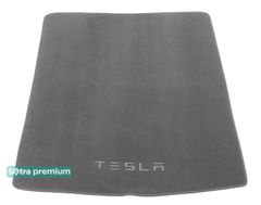 Двошарові килимки Sotra Premium Grey для Tesla Model S (mkI)(багажник) 2012→
