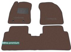 Двошарові килимки Sotra Premium Chocolate для Toyota Avensis (mkIII) 2009-2018