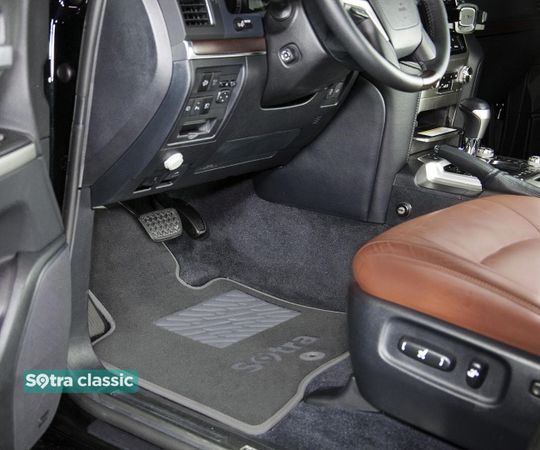 Двошарові килимки Sotra Classic Grey для Mazda 6 (mkII) 2007-2012 - Фото 2