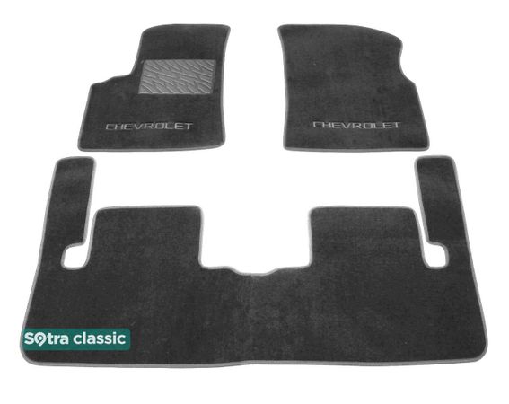 Двошарові килимки Sotra Classic Grey для Chevrolet Tacuma (mkI) 2004-2008 - Фото 1