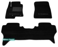 Двошарові килимки Sotra Classic Black для Mitsubishi Pajero (mkIV)(5-дв.) 2006-2021