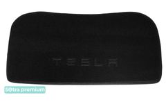 Двухслойные коврики Sotra Premium Graphite для Tesla Model 3 (mkI)(ровная поверхность)(передний багажник) 2017-2020