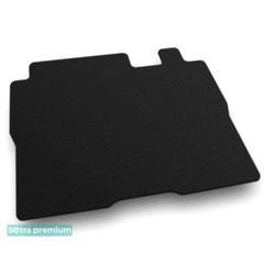 Двошарові килимки Sotra Premium Graphite для Peugeot Traveller (mkI)(L3)(3 ряд - 1+2)(багажник) 2016→
