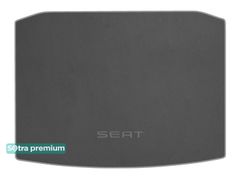 Двухслойные коврики Sotra Premium Grey для Seat Ateca (mkI)(нижний)(багажник) 2016→
