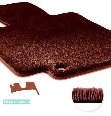 Двошарові килимки Sotra Magnum Red для Toyota Sienna (mkII)(1 ряд) 2004-2010 - Фото 1