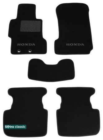 Двошарові килимки Sotra Classic Black для Honda Accord (mkVII)(CL/CM) 2003-2008 (EU) - Фото 1