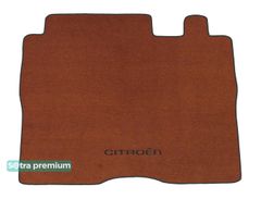 Двухслойные коврики Sotra Premium Terracotta для Citroen SpaceTourer (mkI)(L3)(3 ряд - 1+2)(багажник) 2016→