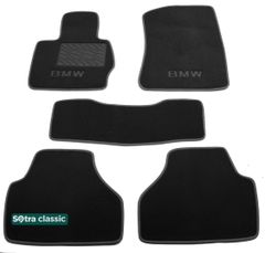Двухслойные коврики Sotra Classic Black для BMW X3 (F25) / X4 (F26) 2010-2018