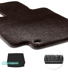 Двошарові килимки Sotra Magnum Black для Mercedes-Benz GLC-Class (С253)(купе)(гібрид)(багажник) 2017-2022