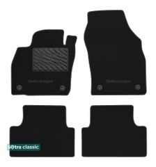 Двухслойные коврики Sotra Classic Black для Volkswagen T-Cross (mkI) 2019→
