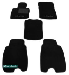 Двухслойные коврики Sotra Classic Black для Honda Civic (mkVIII)(FK/FH)(хетчбэк) 2005-2011 (EU)