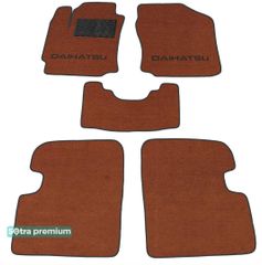 Двухслойные коврики Sotra Premium Terracotta для Daihatsu Sirion (mkII) 2004-2010