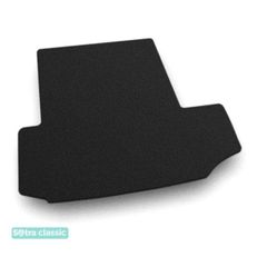 Двошарові килимки Sotra Classic Black для BMW 7-series (G11; G12)(гібрид)(багажник) 2015-2022