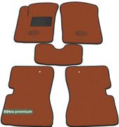 Двошарові килимки Sotra Premium Terracotta для Kia Picanto (mkI) 2003-2011 - Фото 1