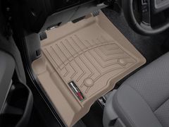 Коврики WeatherTech Beige для Ford F-150 (mkXII)(extended cab)(no 4x4 shifter)(with full console)(with air vents to 2 row)(4 fixing posts) 2010-2014 - Фото 2