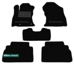 Двошарові килимки Sotra Classic Black для Subaru Forester (mkV) 2018→