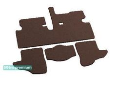 Двошарові килимки Sotra Premium Chocolate для Honda Stream (mkI)(2-3 ряд) 2001-2006