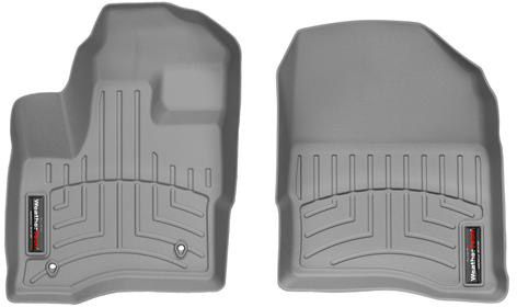 Коврики Weathertech Grey для Ford Taurus (mkVI)(2 fixing hooks)(1 row) 2010-2010 - Фото 1