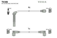 Дроти запалювання Tesla T938B для Saab 900 / 9000 (2.0) (B202L; B204L; B234I) - Фото 2